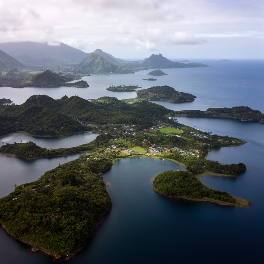 AI-generated illustration of Bismarck Archipelago