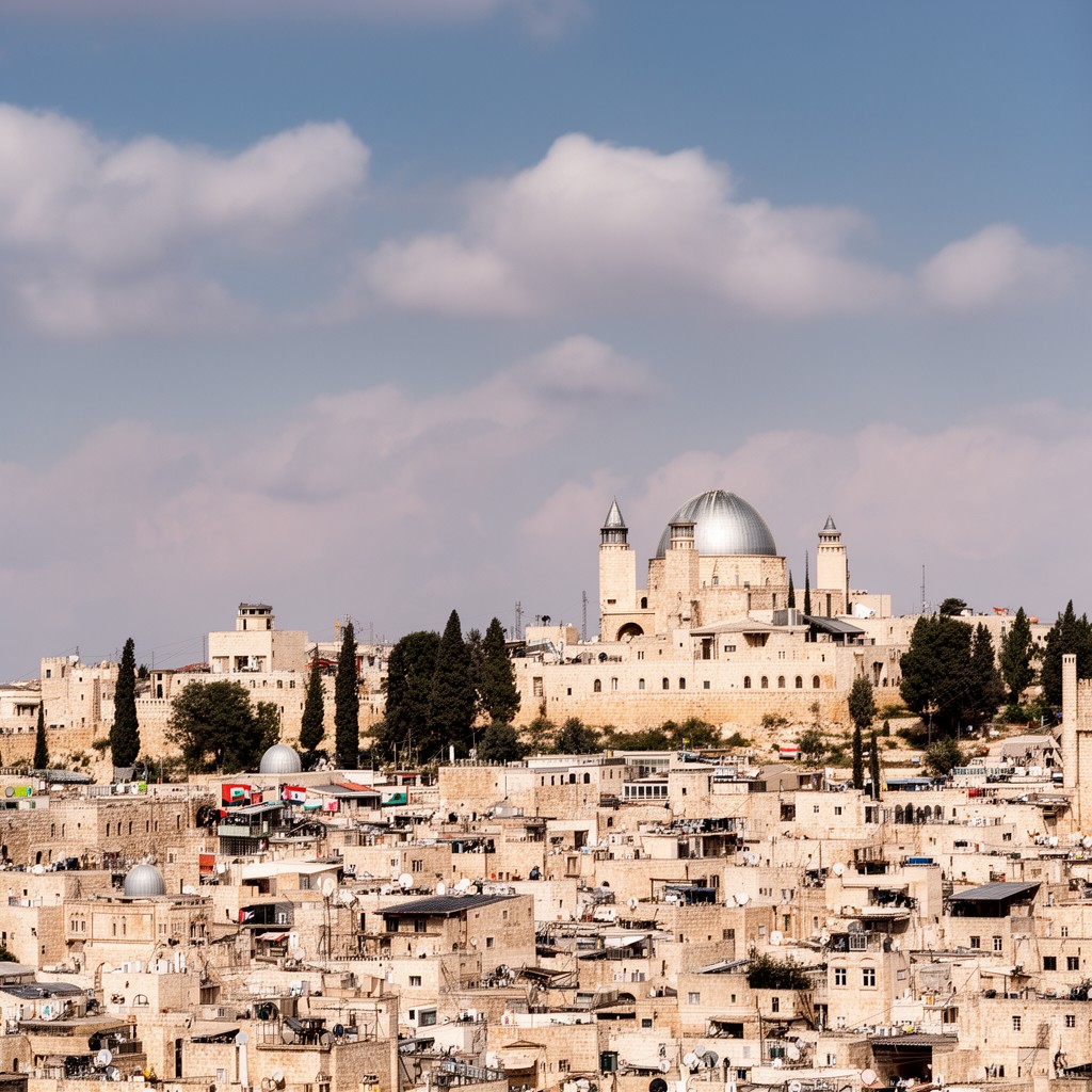 AI-generated illustration of East Jerusalem