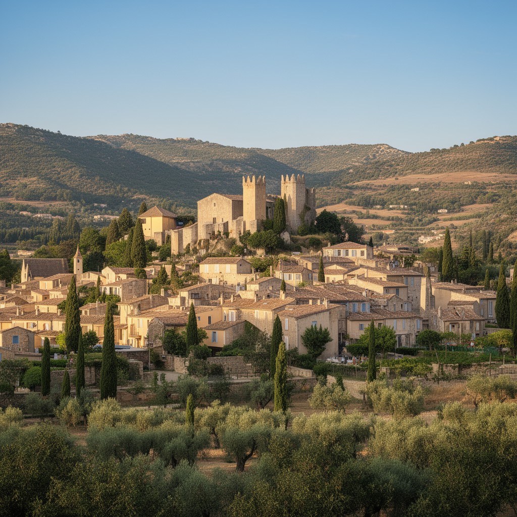 AI-generated illustration of Saint-Rémy-de-Provence
