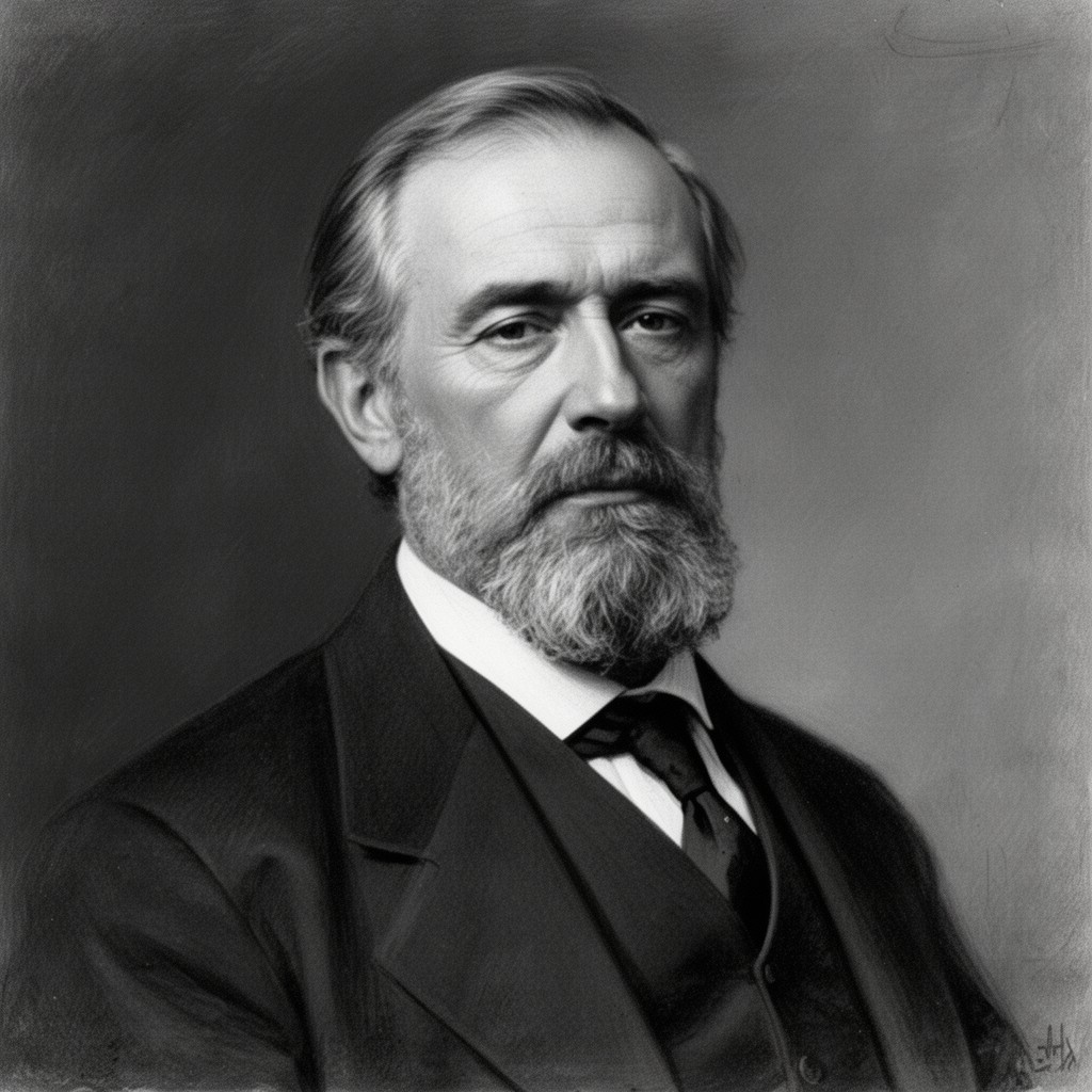 AI-generated illustration of Samuel J. Tilden