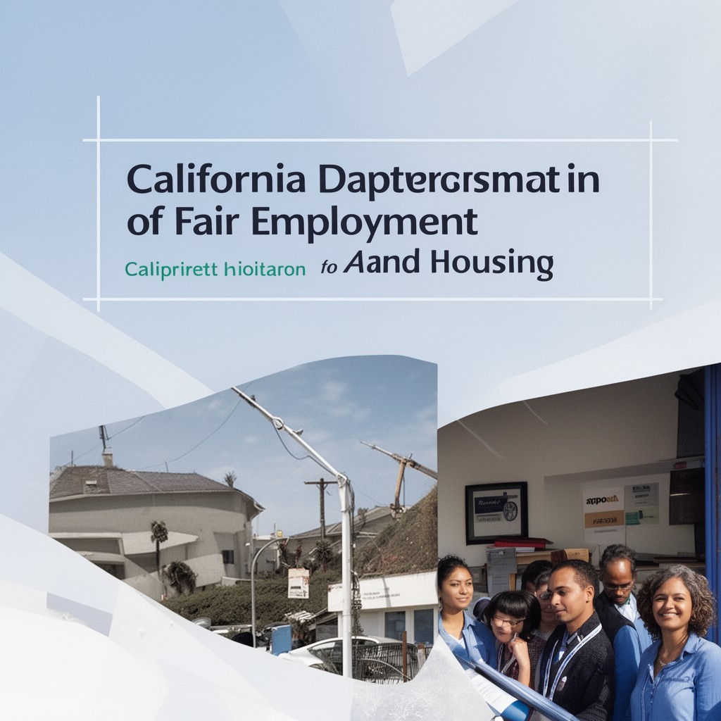 AI-generated illustration of California Department of Fair Employment and Housing