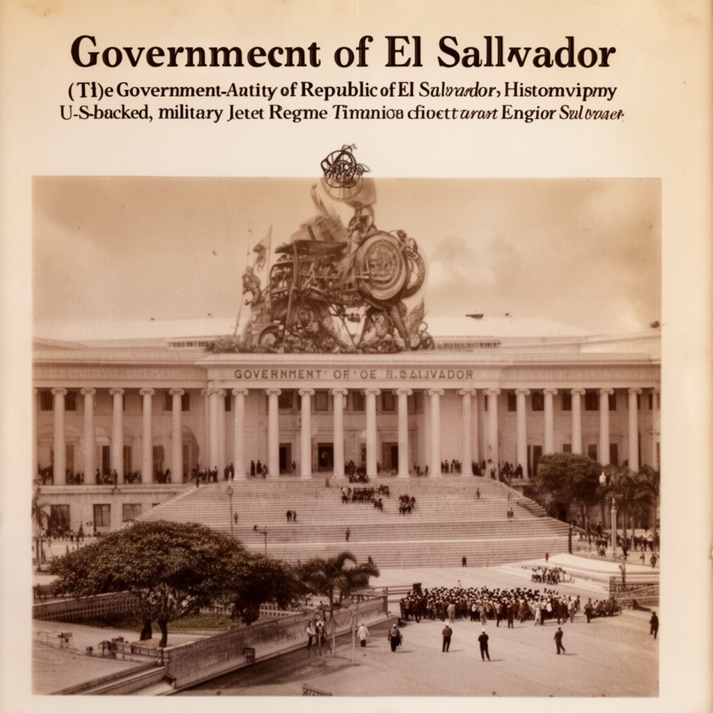 AI-generated illustration of Government of El Salvador