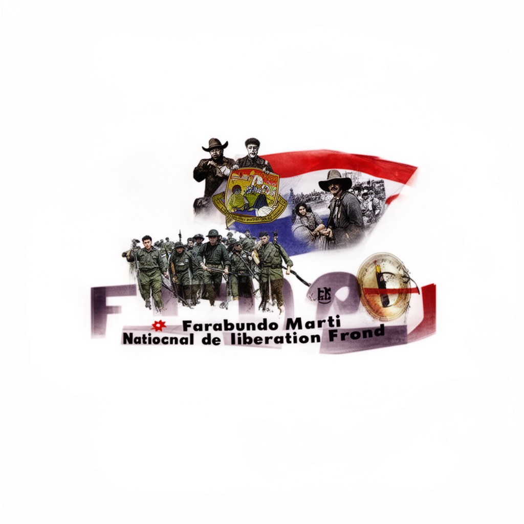 AI-generated illustration of FMLN