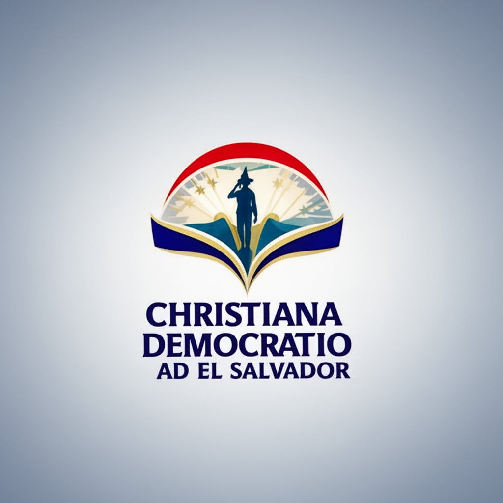 AI-generated illustration of Christian Democratic Party of El Salvador