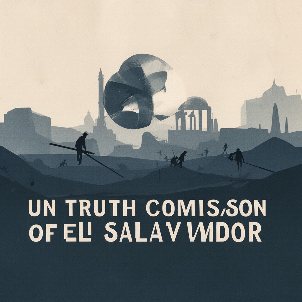 AI-generated illustration of UN Truth Commission for El Salvador