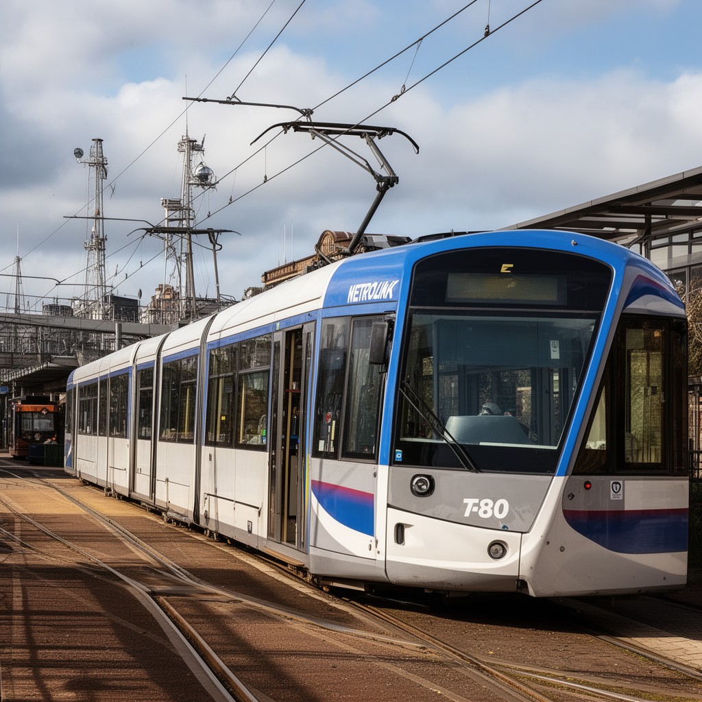 AI-generated illustration of Metrolink