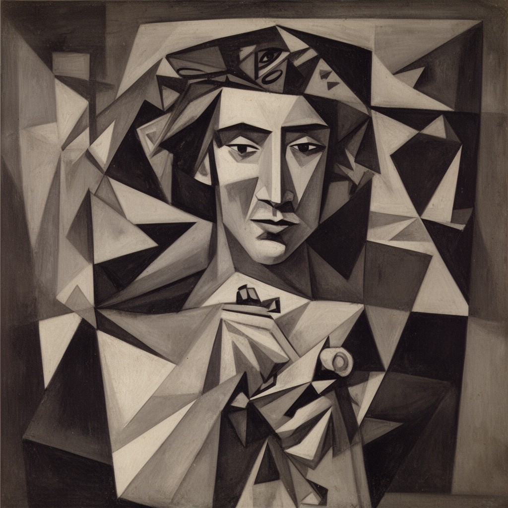 AI-generated illustration of Pablo Picasso