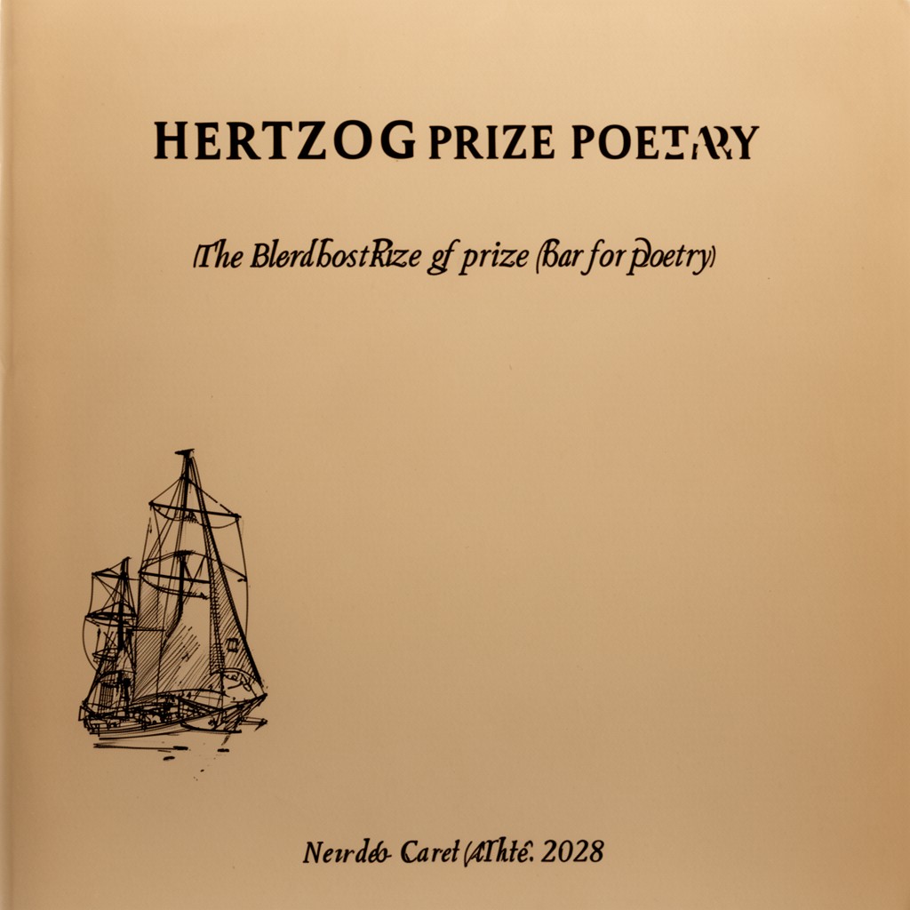 AI-generated illustration of Hertzog Prize for Poetry