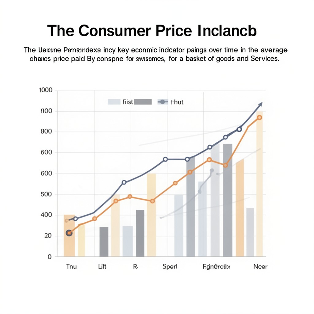 AI-generated illustration of Consumer Price Index