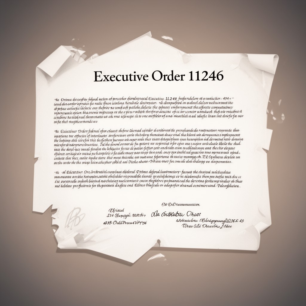 AI-generated illustration of Executive Order 11246