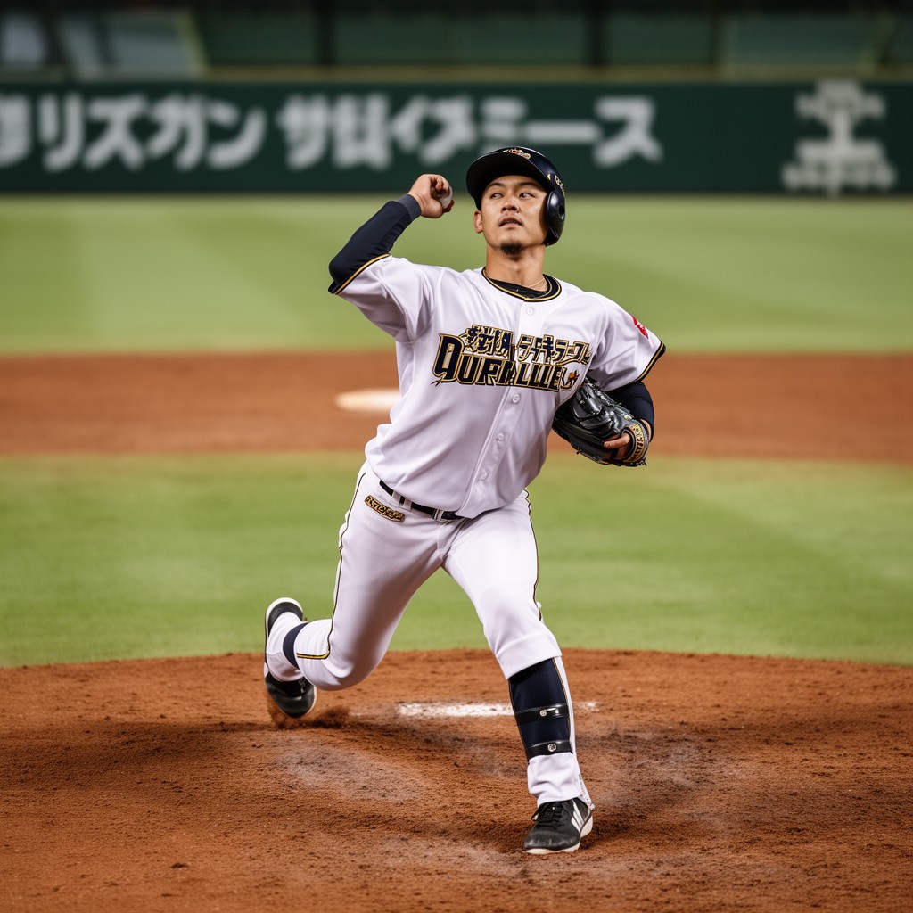 AI-generated illustration of Orix Buffaloes