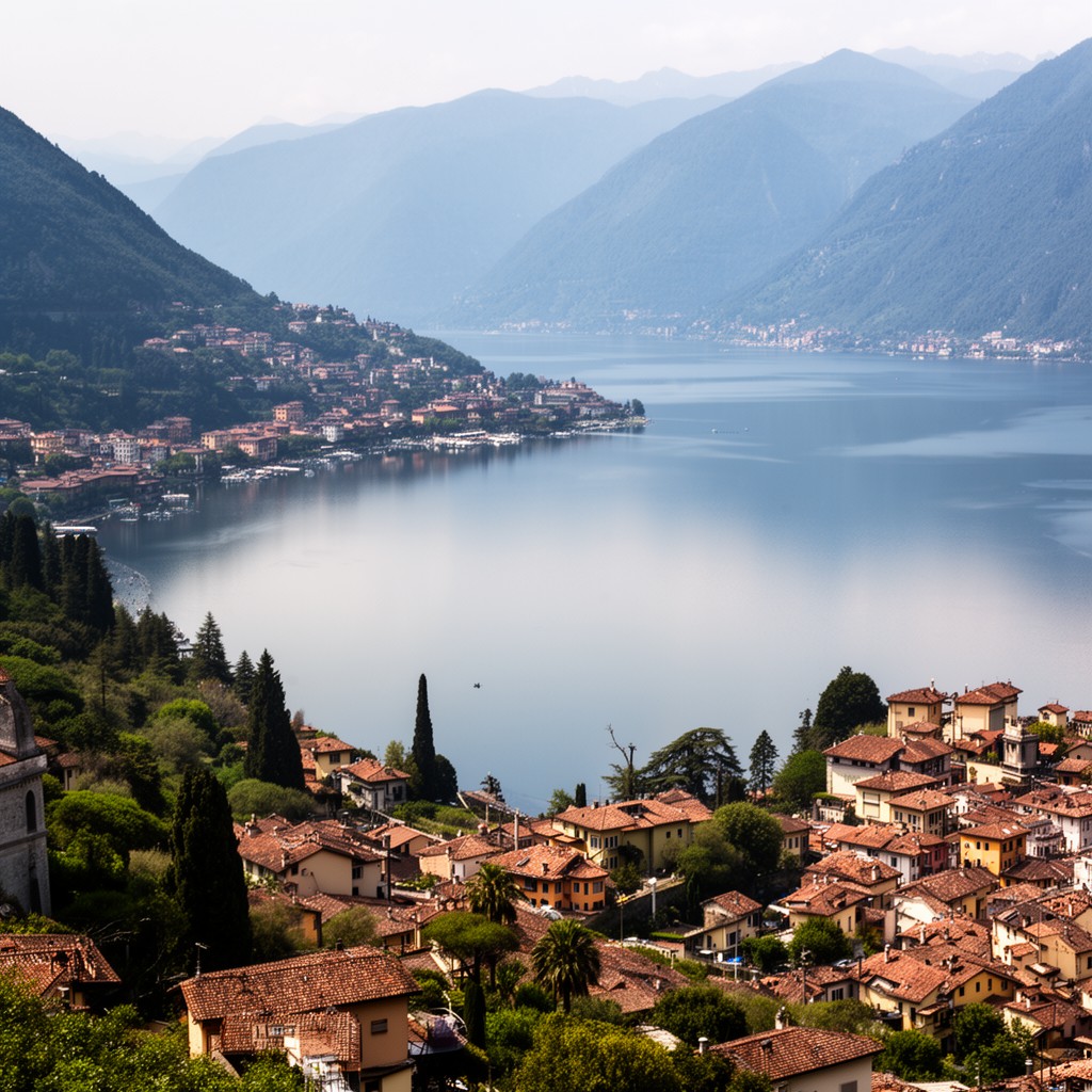 AI-generated illustration of Province of Como