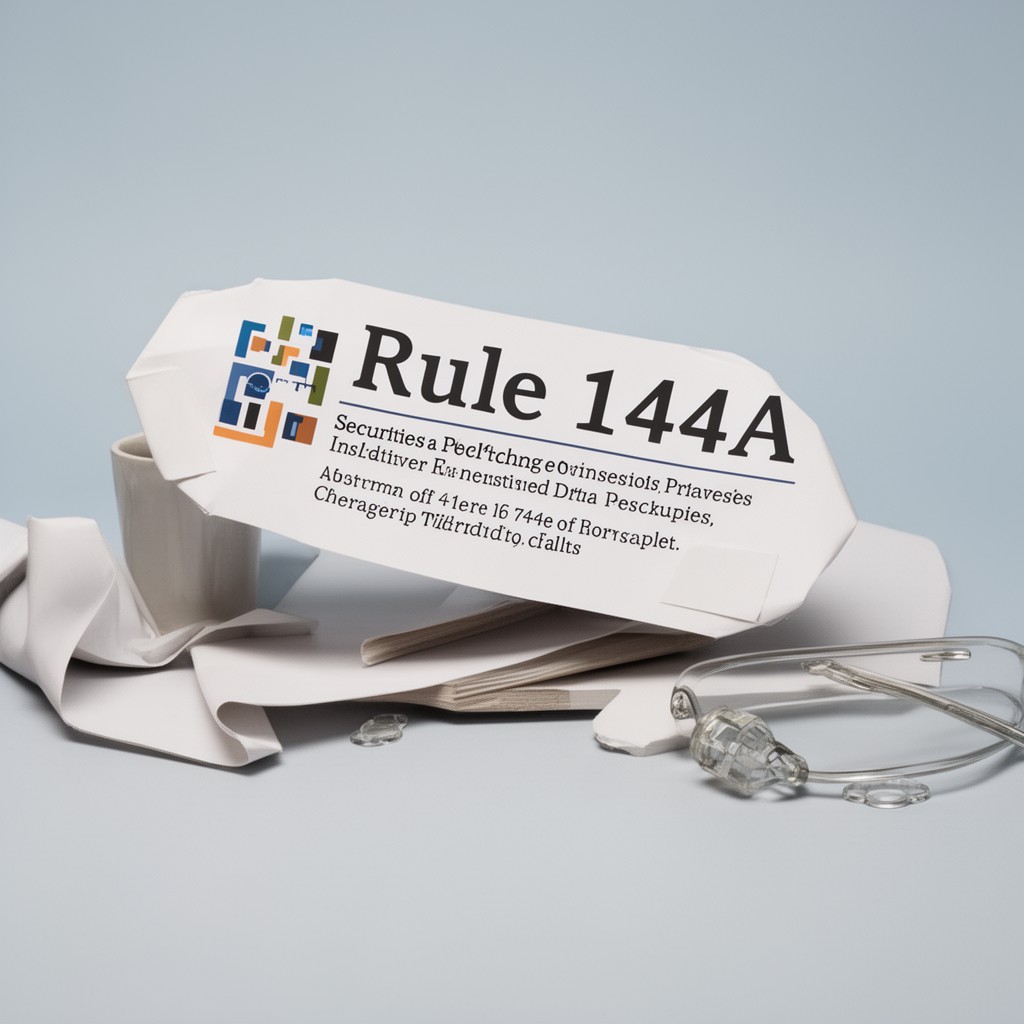 AI-generated illustration of Rule 144A