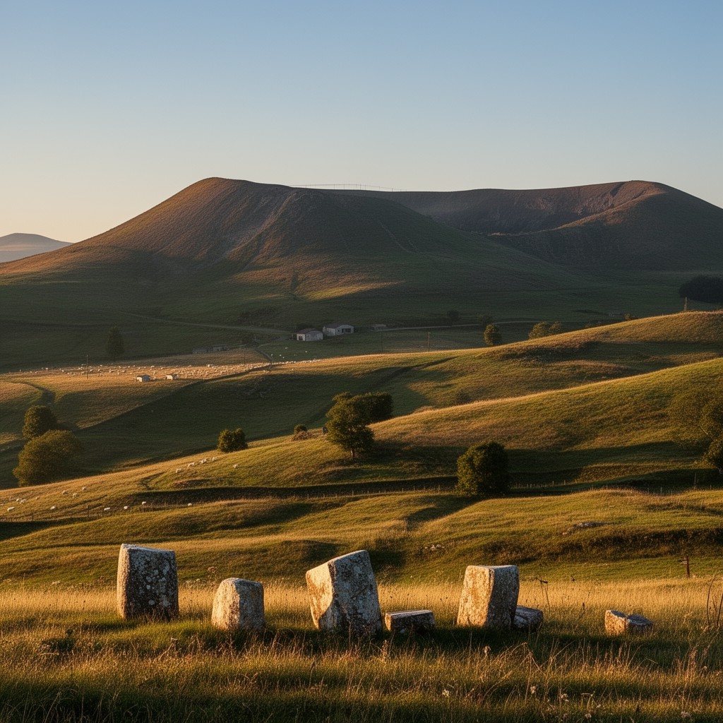 AI-generated illustration of Cantal