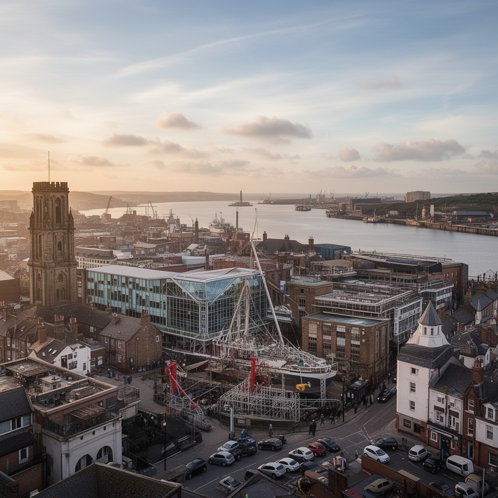 AI-generated illustration of Sunderland