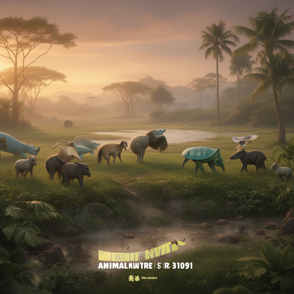 AI-generated illustration of Animal Planet