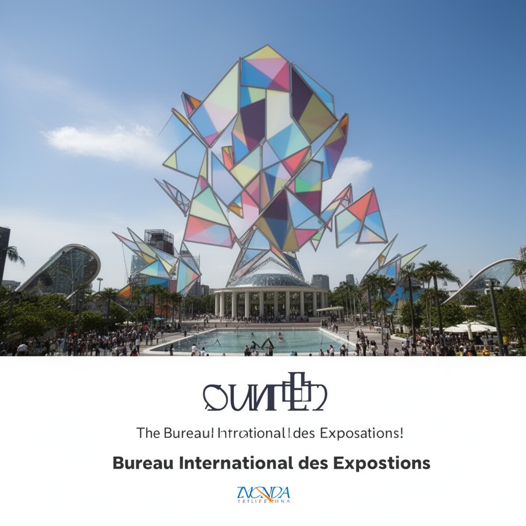 AI-generated illustration of Bureau International des Expositions