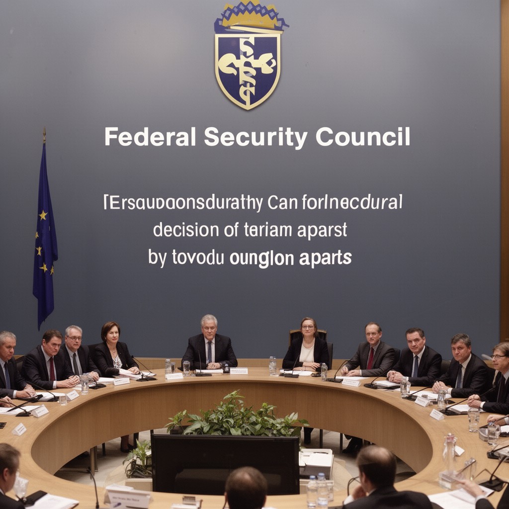 AI-generated illustration of Federal Security Council of Germany