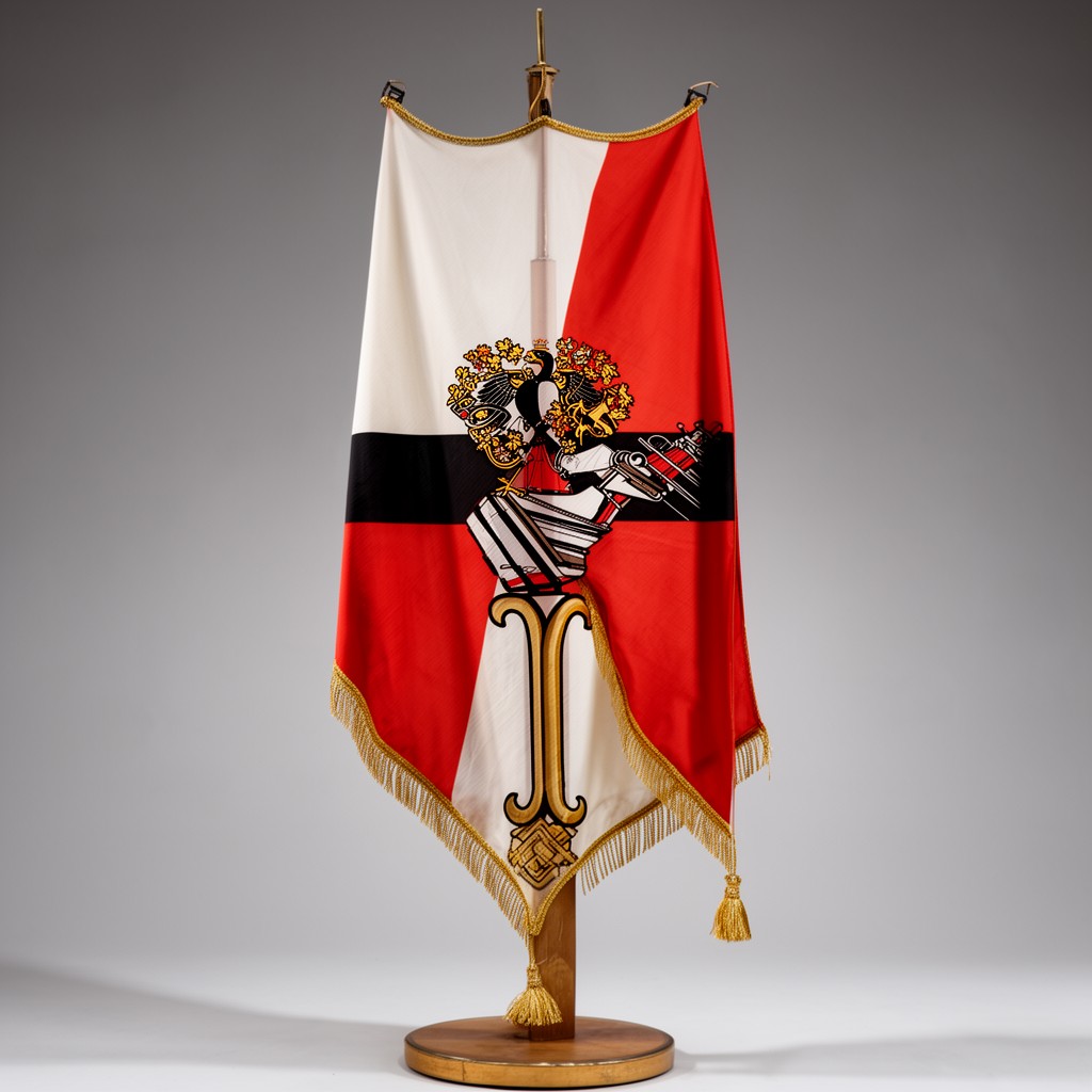 AI-generated illustration of Standard of the Chancellor of Germany