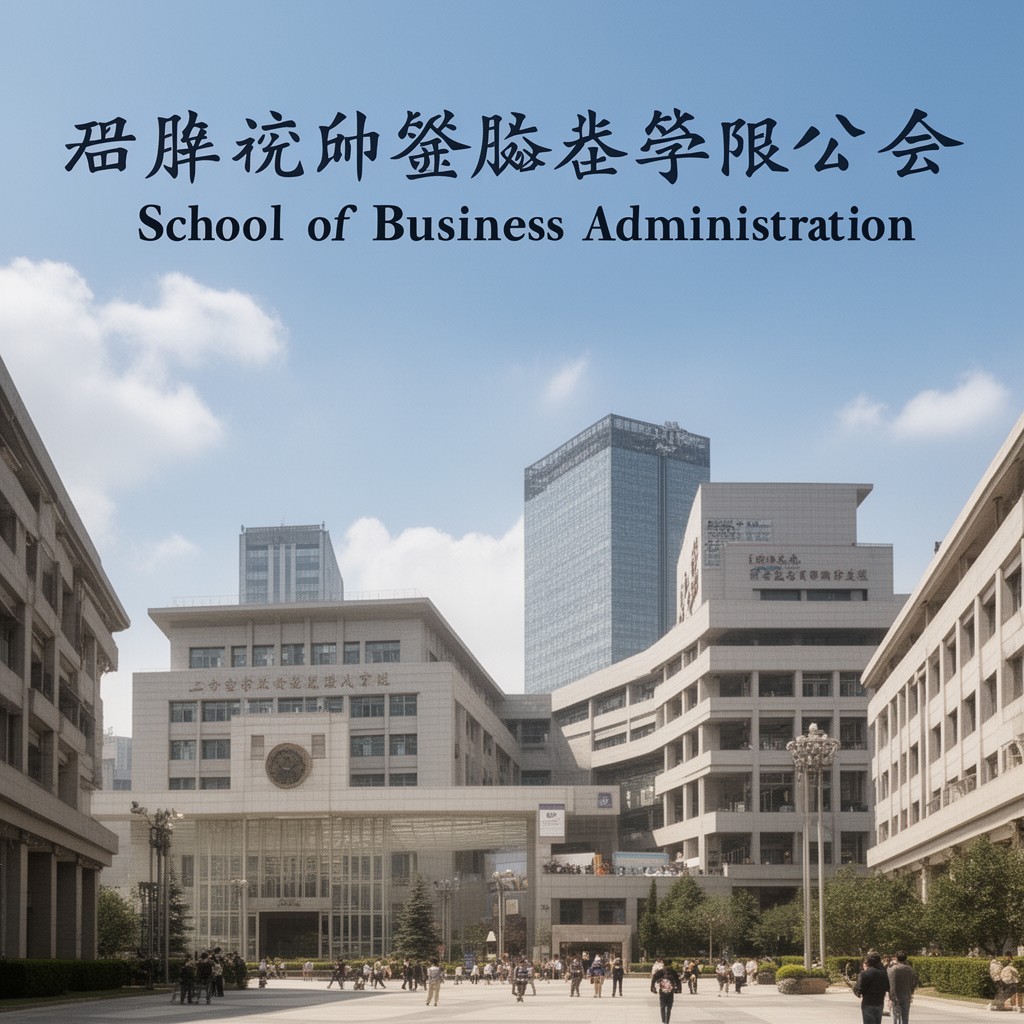 AI-generated illustration of School of Business Administration