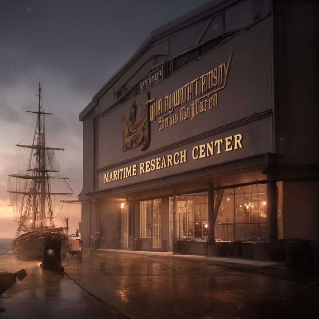 AI-generated illustration of Maritime Research Center