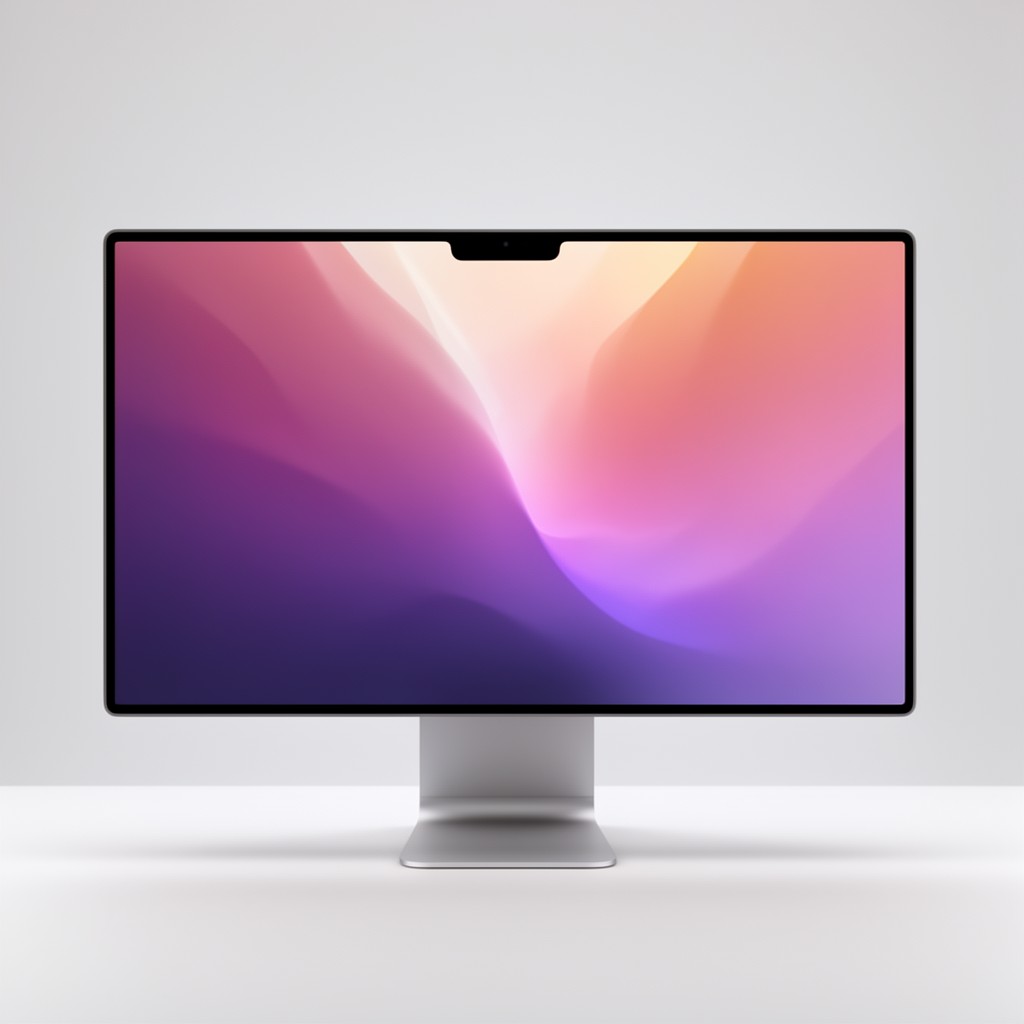 AI-generated illustration of Apple Studio Display
