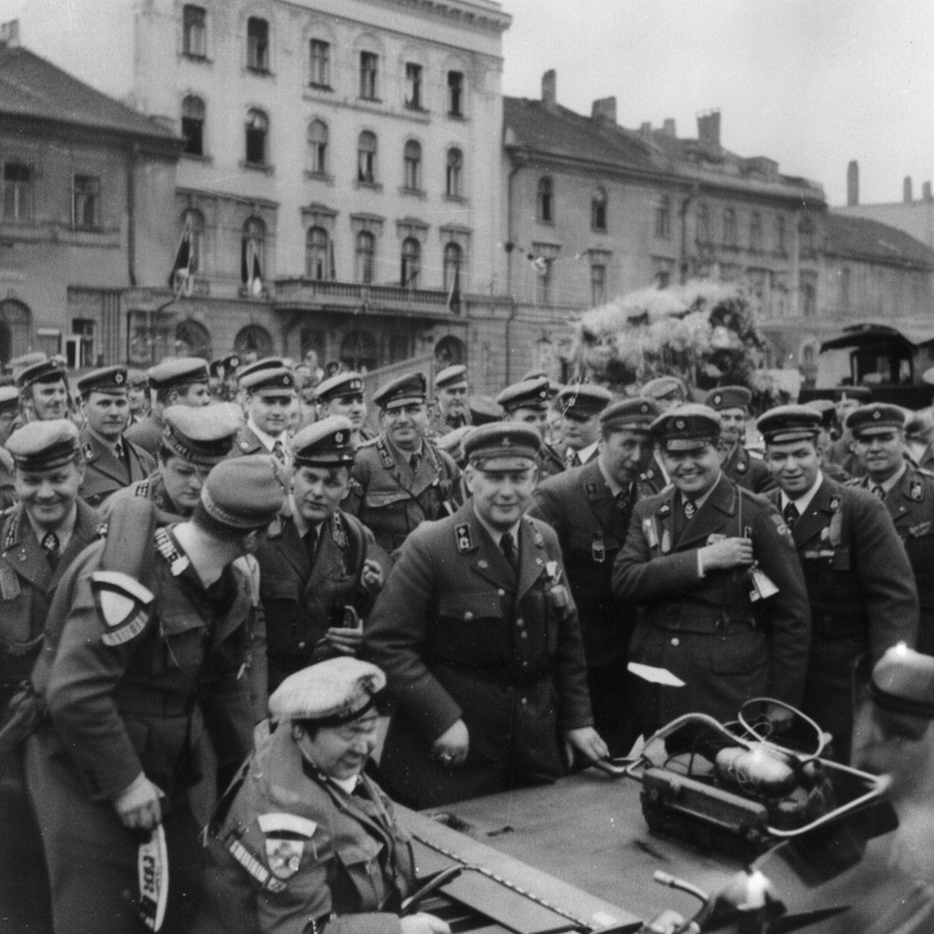 AI-generated illustration of Yugoslav military coup of 27 March 1941