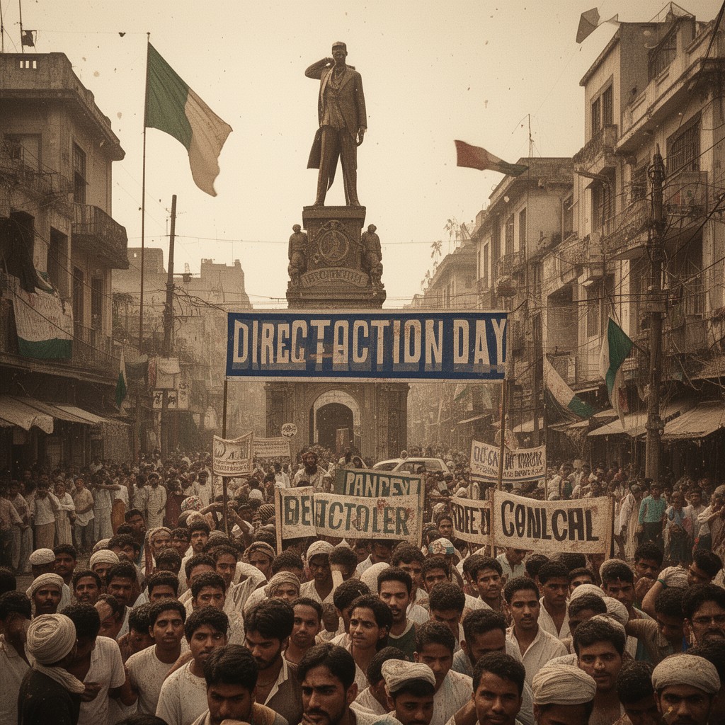 AI-generated illustration of Direct Action Day