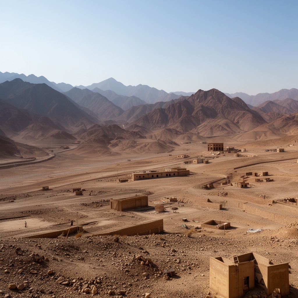 AI-generated illustration of Chagai District