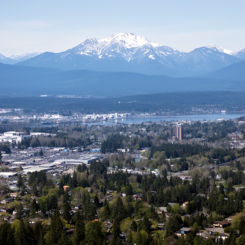 AI-generated illustration of Snohomish County