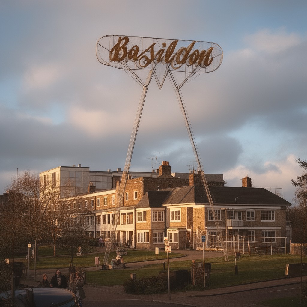 AI-generated illustration of Basildon
