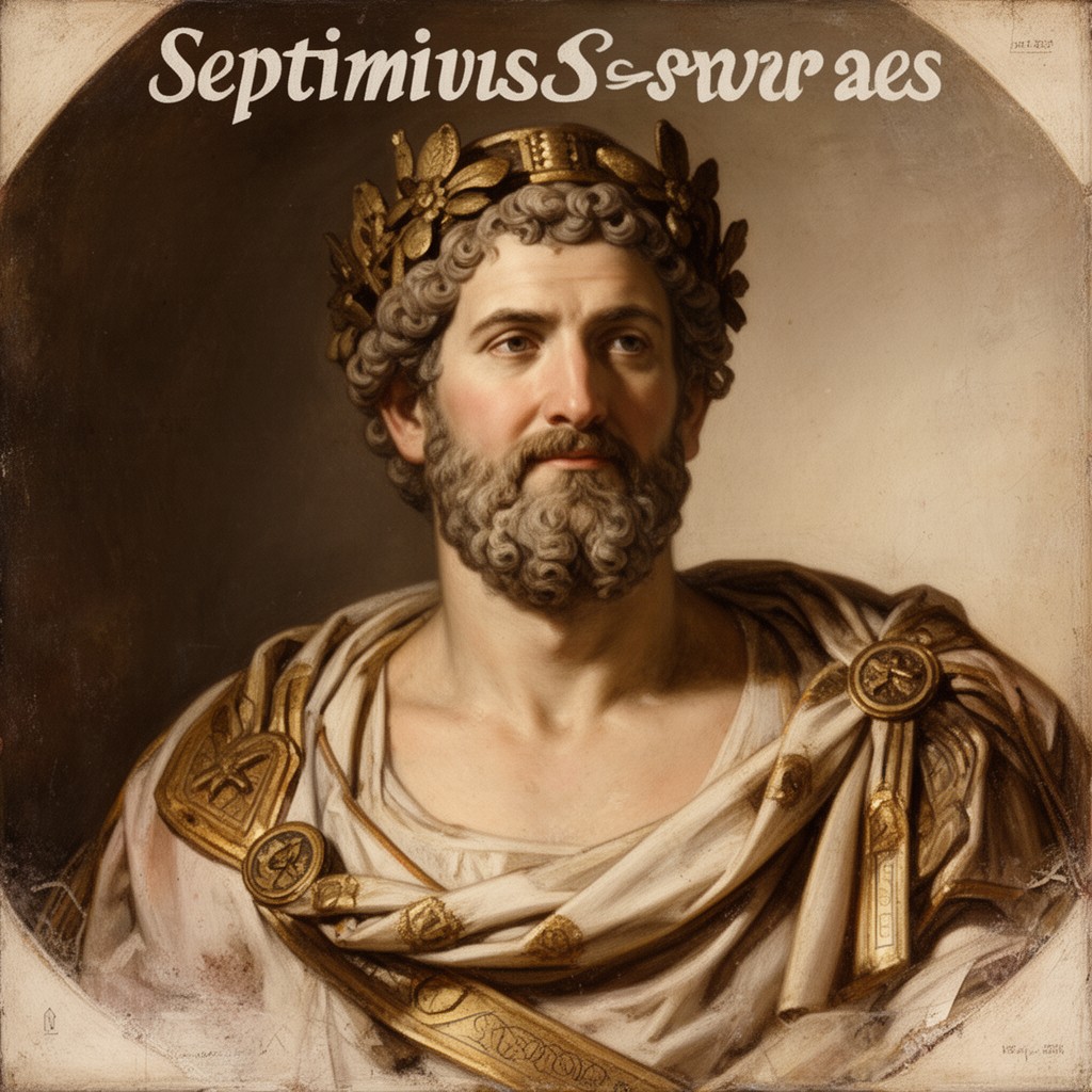 AI-generated illustration of Septimius Severus