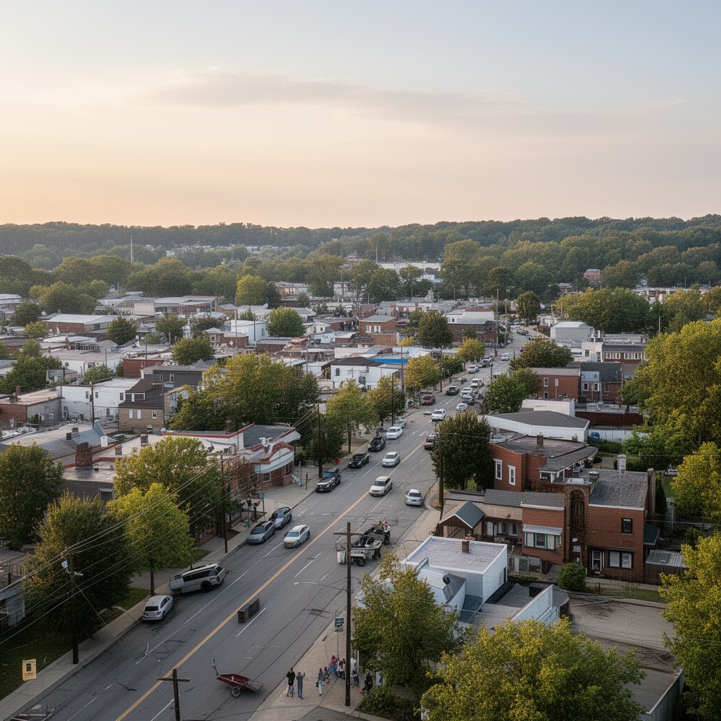 AI-generated illustration of Nicholasville, Kentucky