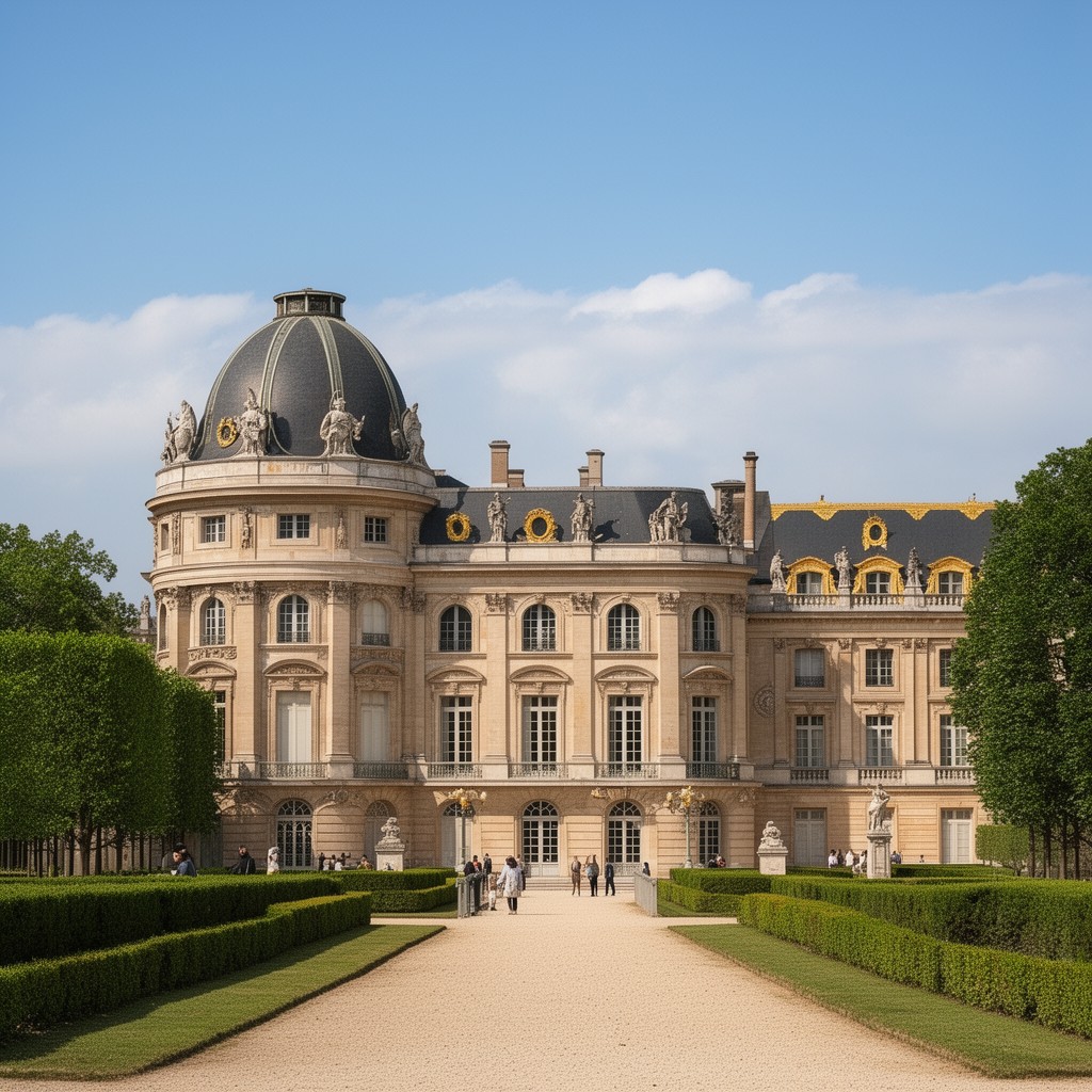 AI-generated illustration of Petit Trianon
