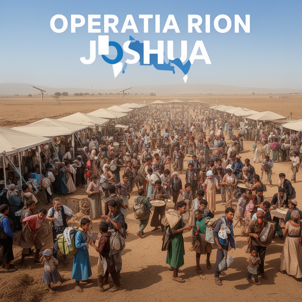 AI-generated illustration of Operation Joshua