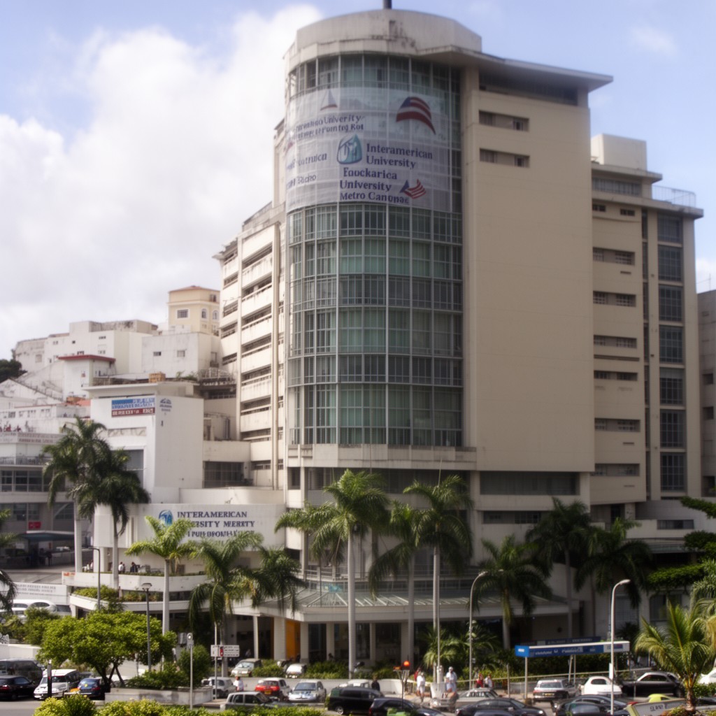 AI-generated illustration of Interamerican University of Puerto Rico, Metro Campus