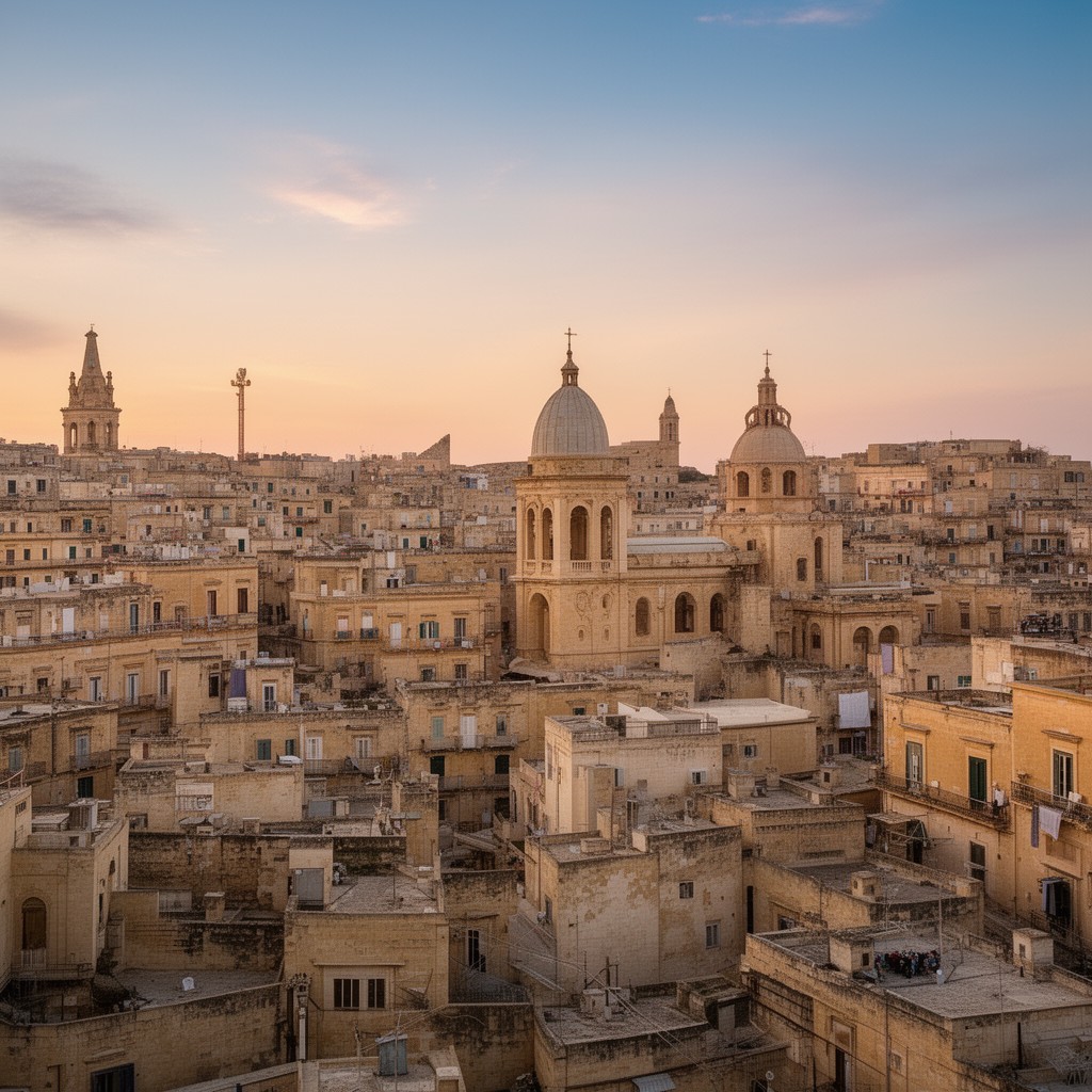 AI-generated illustration of Birkirkara