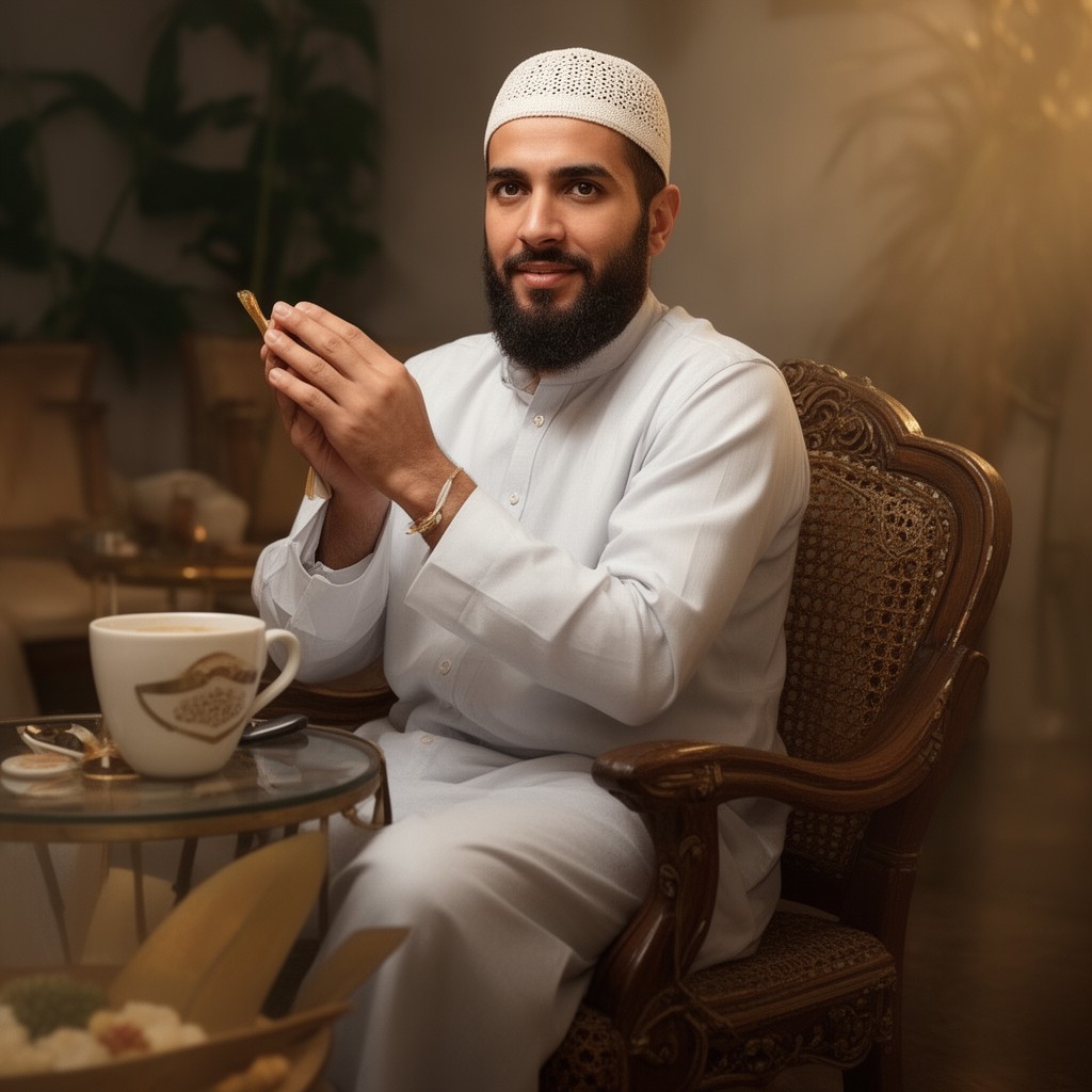 AI-generated illustration of Ibrahim