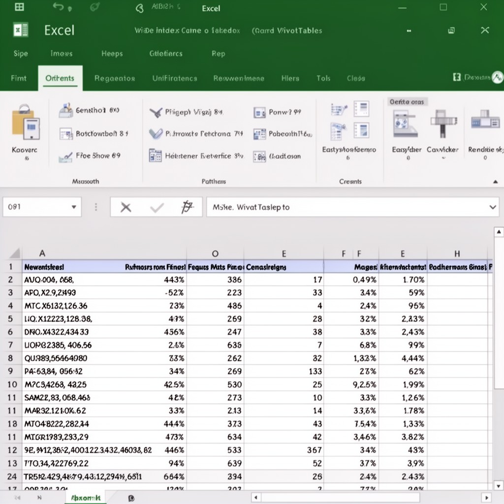 AI-generated illustration of Excel