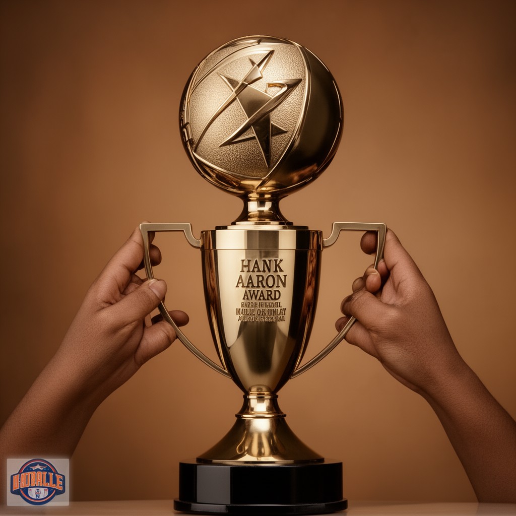 AI-generated illustration of Hank Aaron Award