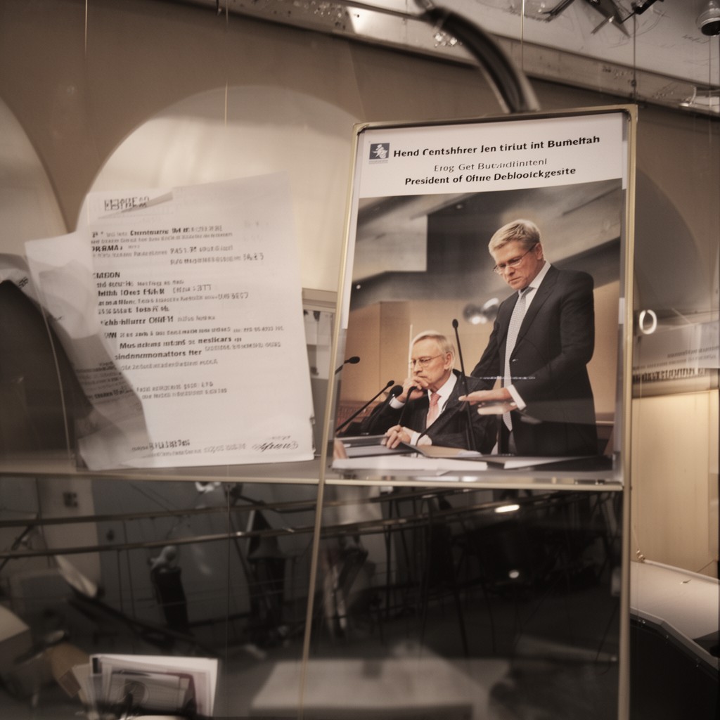 AI-generated illustration of President of the Bundestag
