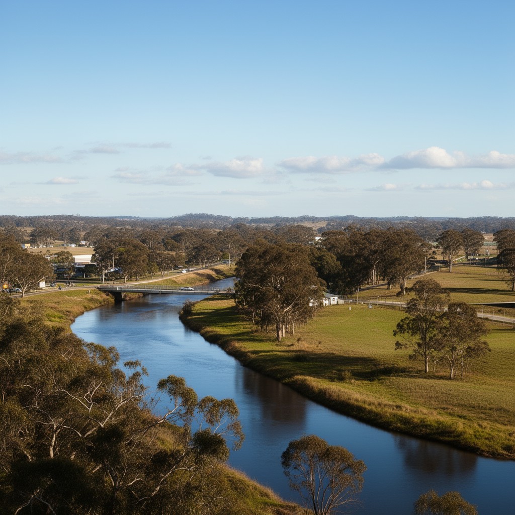 AI-generated illustration of Taree
