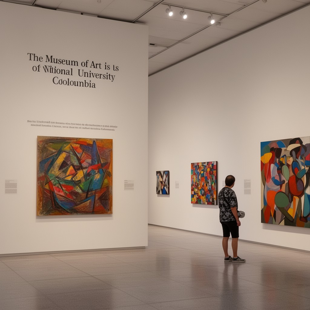 AI-generated illustration of Museum of Art of the National University of Colombia