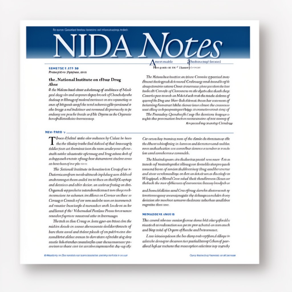 AI-generated illustration of NIDA Notes