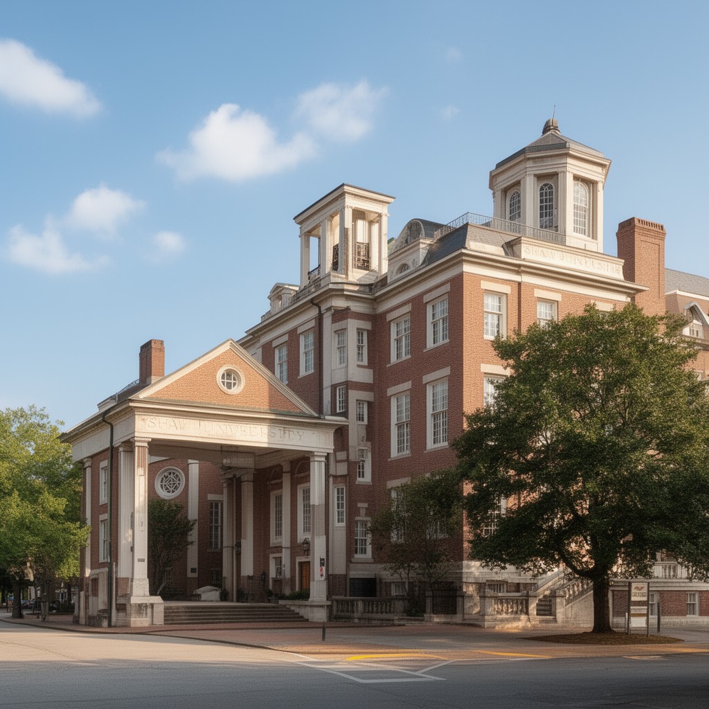 AI-generated illustration of Shaw University
