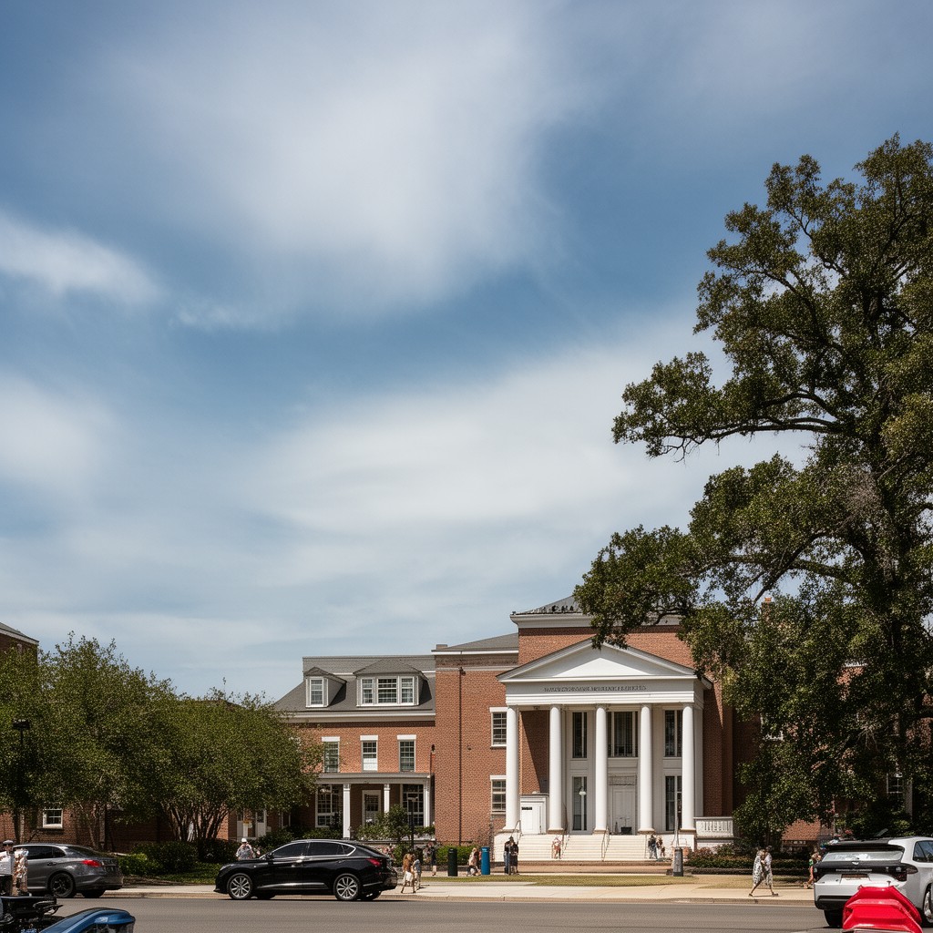AI-generated illustration of Montgomery Museum of Fine Arts