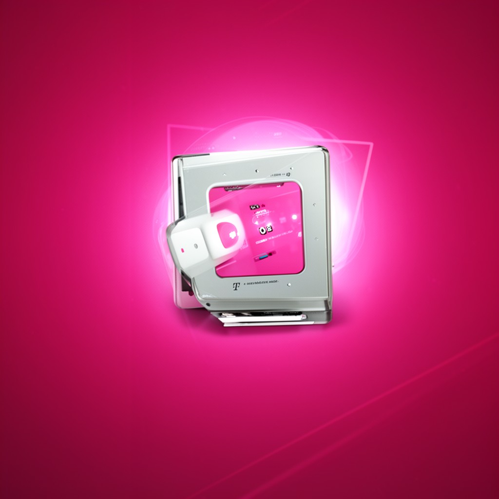 AI-generated illustration of T-Mobile US