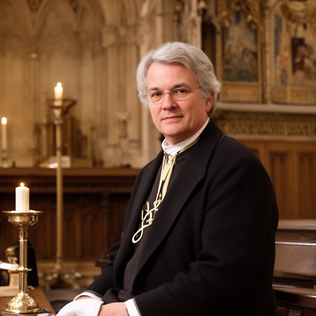 AI-generated illustration of Dean of Canterbury