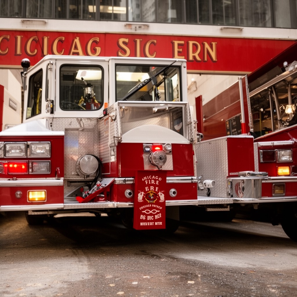 AI-generated illustration of Chicago Fire Department