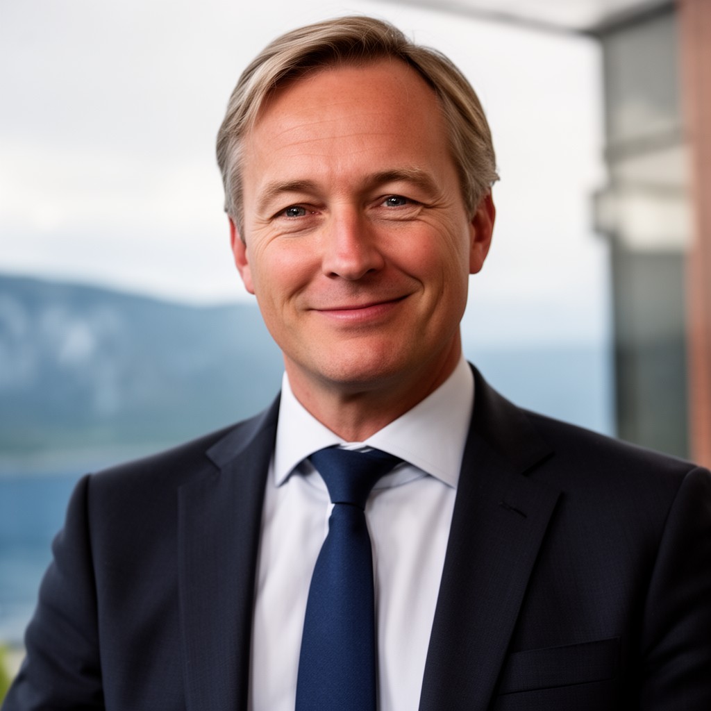 AI-generated illustration of Prime Minister of Norway